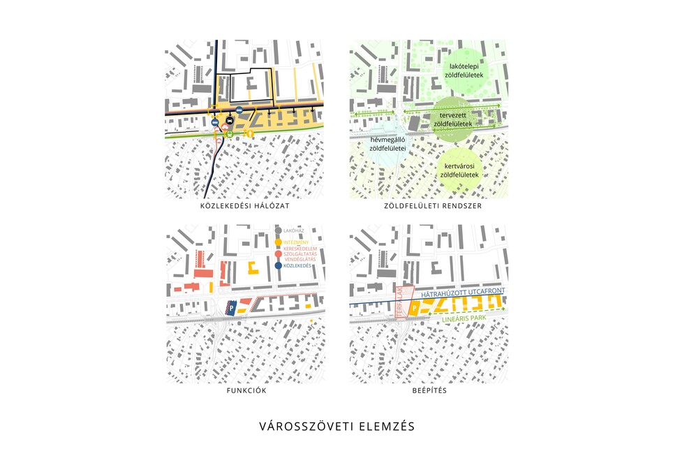 Szigetszentmiklós József Attila-telep hévmegálló új előtér és parkolóház tervezésére kiírt tervpályázat, építészet: Nanavízió, tájépítészet: Korzó tervezési Stúdió , 2022.