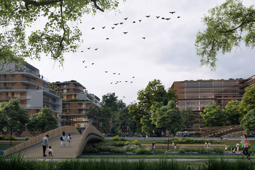 Zugló City Centre: A Zaha Hadid Architects és a LAND Italia látványterve