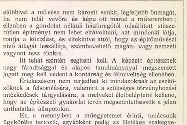 A Kir. Józsefműegyetem megnyitása. Hauszmann Alajos műegyetemi rektor megnyitó beszédje, III. Építő Ipar, 1903. 10. 11. 261–262.