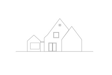 Haus P-S, Linz, 2020, Schneider Lengauer Architekten, homlokzat