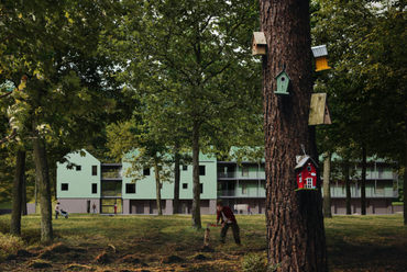 A Nagykovácsi kastélypark-fejlesztés korábban megismert látványterve. Forrás: lechnerprojekt.hu