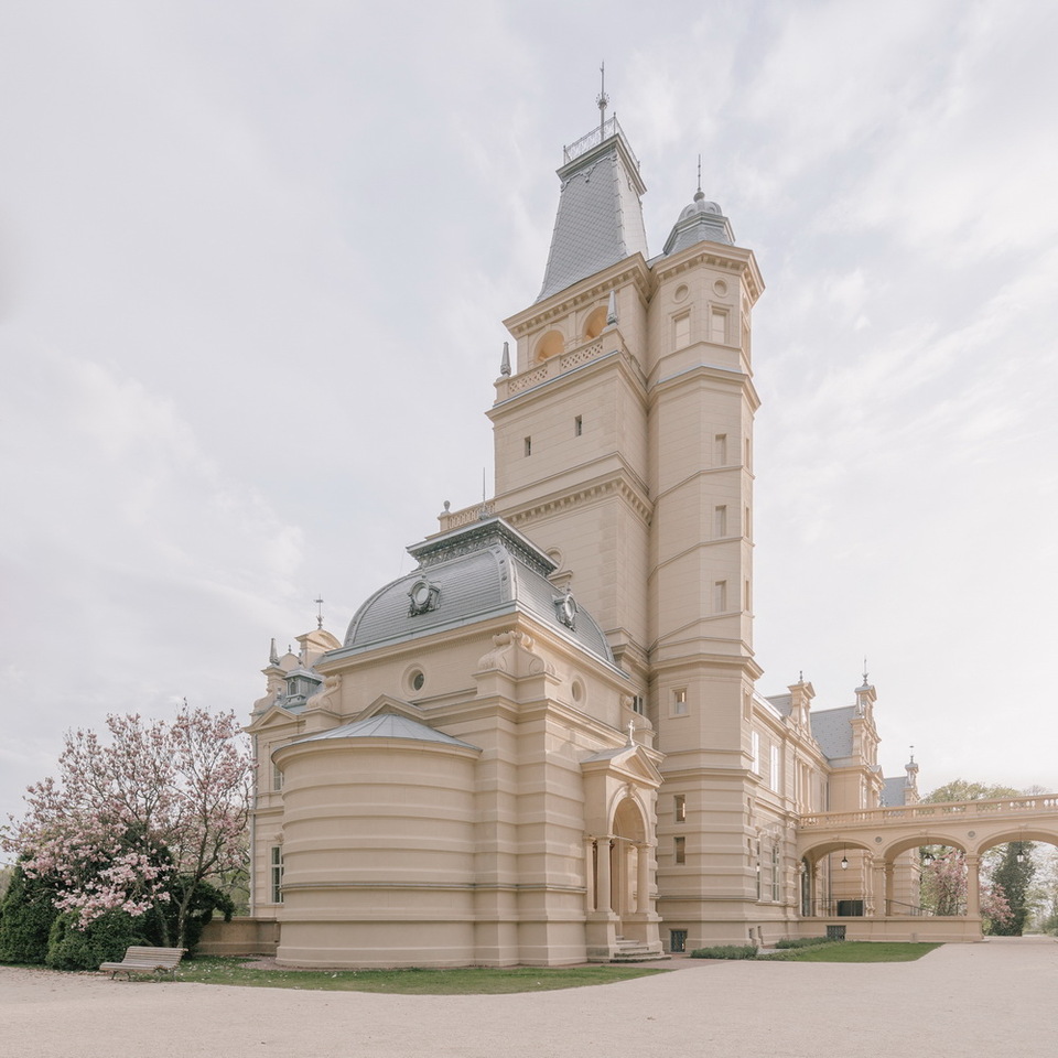 A felújított Wenckheim-kastély, Szabadkígyós, A felújítás tervezője: Konkrét Stúdió, Fotó: Ancza Krisztina