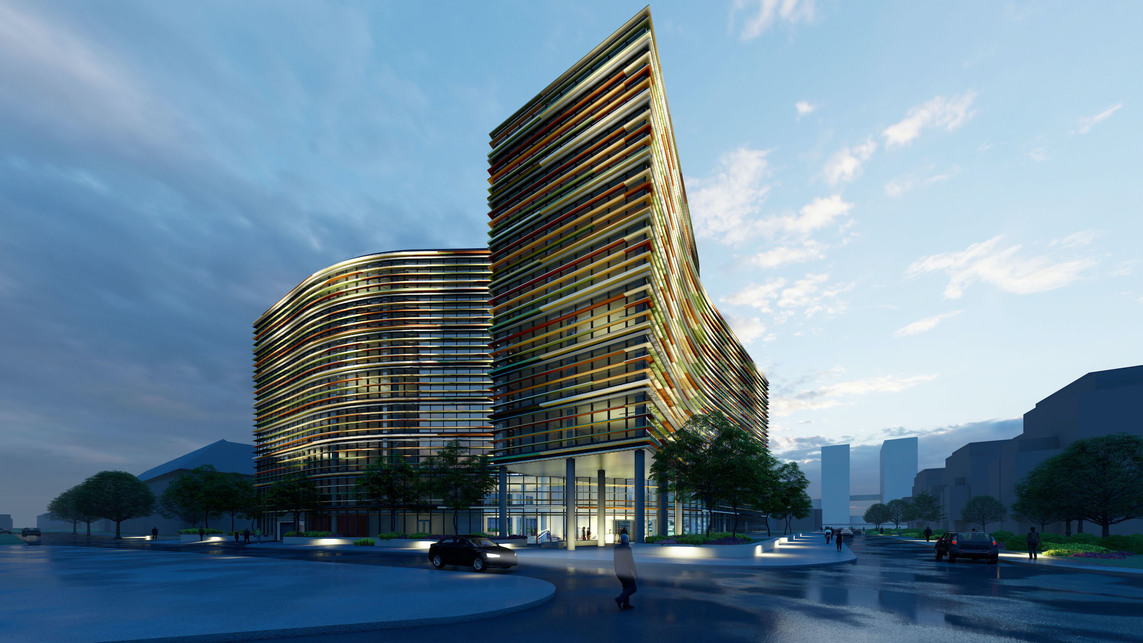 New Age irodaház, 2021-2022 – tervező: Vikár és Lukács Építész Stúdió