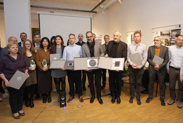 A díjazott tervezők. Forrás: Budapesti Építész Kamara hivatalos oldala