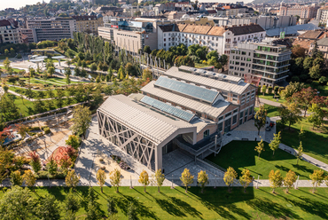 Fogadóépület, Millenáris, Budapest. Fotó: Hlinka Zsolt