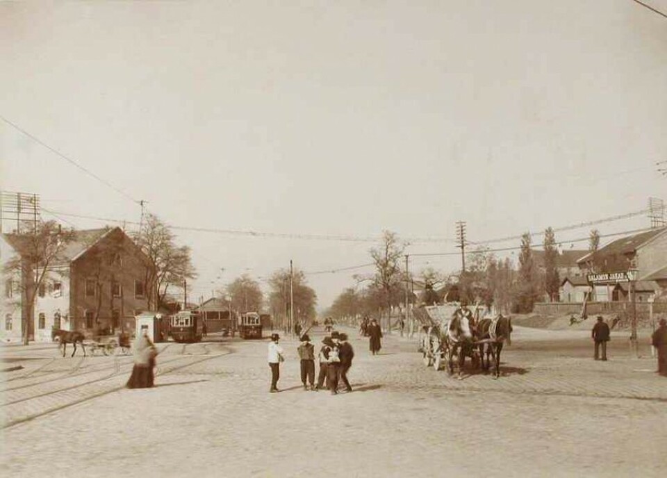 Az Orczy tér 1900 táján. Forrás: http://www.ilyenisvoltbudapest.hu/ 