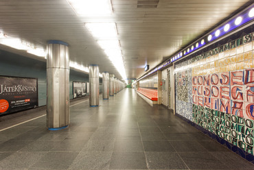 A Deák Ferenc tér állomás a felújítás előtt – Fotó: Danyi Balázs, 2014. október