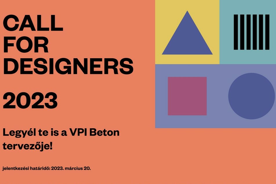 Legyél te is a VPI Beton tervezője! – CALL FOR DESIGNERS