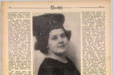 Jobbra lent Erdélyi Szeréna, akit a cikk szövege „az első magyar építésznőként” említ. Az Érdekes Újság, 1918/20. Forrás: ADT Arcanum