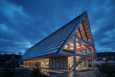 Mjölk architekti: A Kloboucká lesní kutatóépülete. Fotó:  BoysPlayNice.