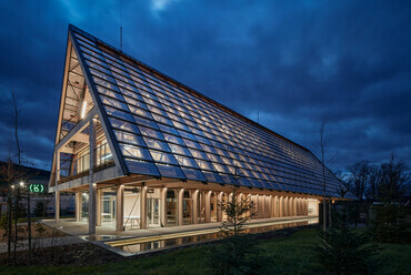 Mjölk architekti: A Kloboucká lesní kutatóépülete. Fotó:  BoysPlayNice.