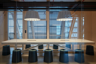 Mjölk architekti: A Kloboucká lesní kutatóépülete. Fotó:  BoysPlayNice.