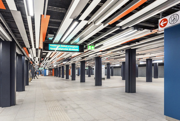 A Nyugati pályaudvar állomás a felújítás után – Fotó: Gulyás Attila
