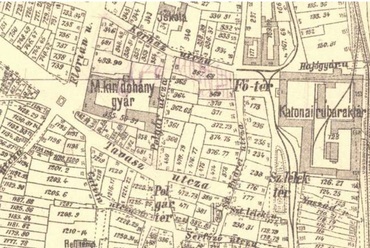1895-ös térkép a területről.