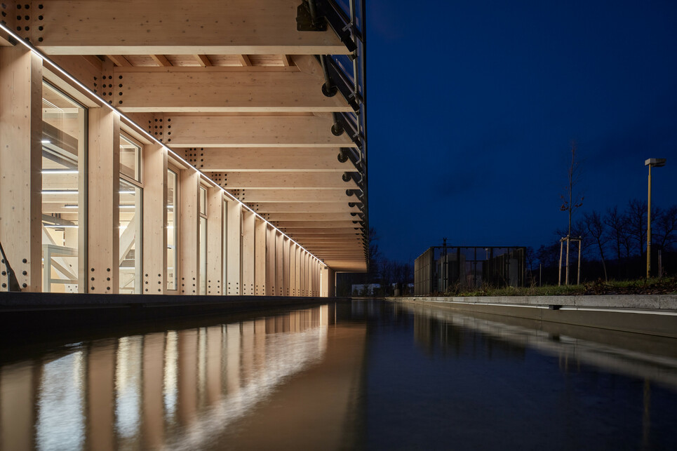 Mjölk architekti: A Kloboucká lesní kutatóépülete. Fotó:  BoysPlayNice.