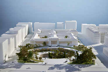 Az athéni Nemzeti Régészeti Múzeum bővítésé. Forrás: OMA