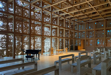 Niijima Chapel, Gunma, Japán / tervező: Takaharu Tezuka és Yui Tezuka / fotó: Katsuhisa Kida | FOTOTECA / forrás: Tezuka Architects