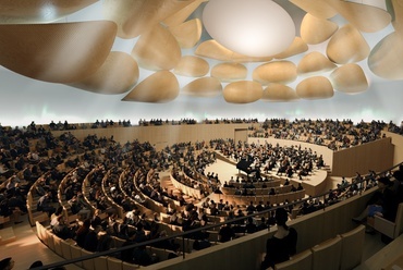 Yichang Grand Theatre. Forrás: OPEN Architecture