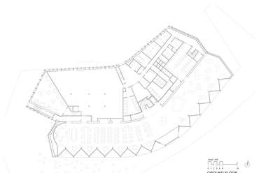 Földszinti alaprajz - MONADNOCK Architekten: Park Pavilion.