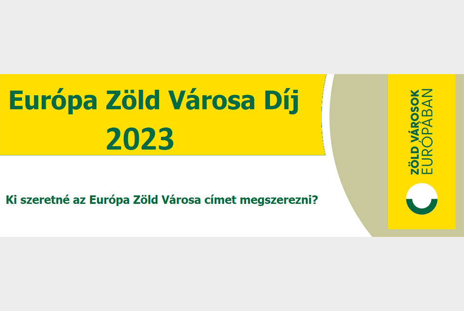 Európa Zöld Városa Díj 2023