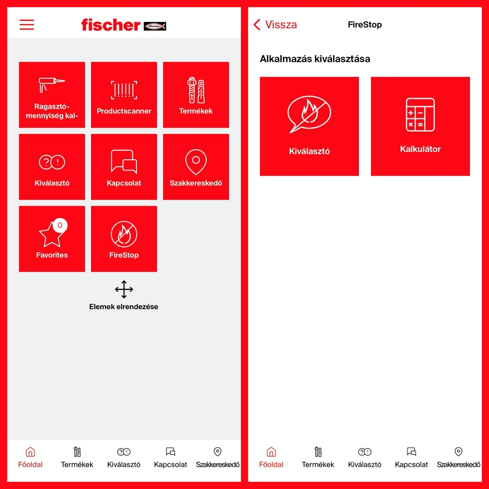 A fischer PRO app újdonságai