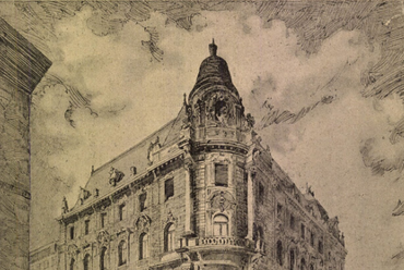 Az egykori Lipótvárosi Kaszinó épülete. Forrás: Építő Ipar, 1897, 9. szám, 62. oldal. 