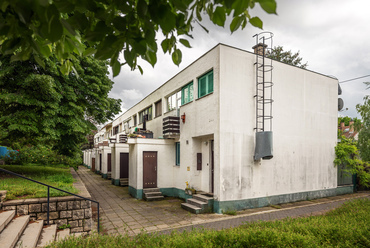 A Budafoki Kísérleti Lakótelep és az Öregek Háza ma. Fotó: Gulyás Attila