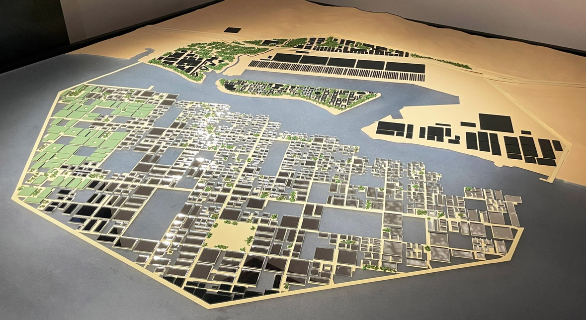 A BIG készíti a NEOM nyolcszögletű kikötővárosának terveit. Forrás: Dezeen