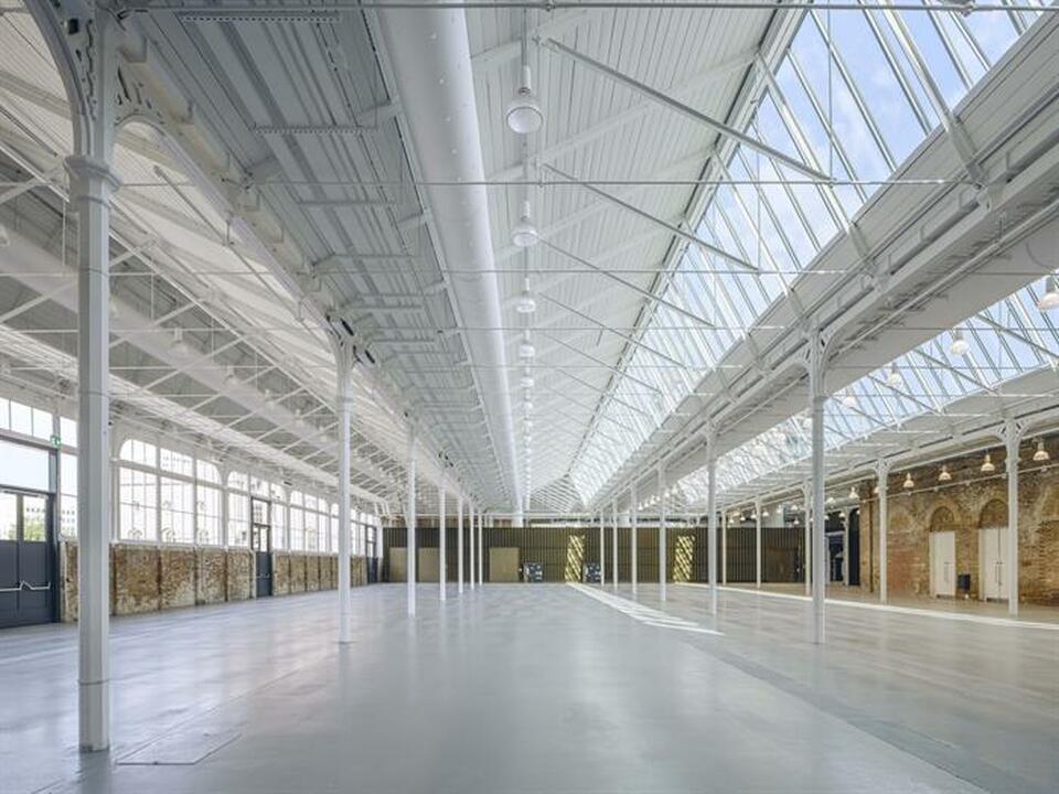 Bennetts Associates: The Fireworks Factory at Woolwich Works. Fotó: Timothy Soar