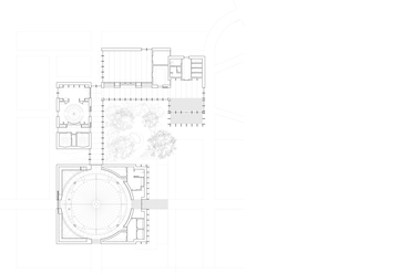 Alaprajz - Templomkomplexum, James Gorst Architects.