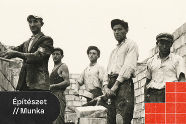 Budapest, IV. kerület, a Szent Imre utca 20. számú házának építkezése,1937. Forrás: 156756, Fortepan / Lencsés László