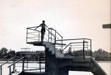 Molnár Pál, Preisich Gábor, Révész Zoltán: Balatonföldvár, strand, felvétel: 1934 / Fortepan 157957, Preisich család