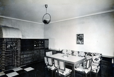 Preisich Gábor, Balatonföldvár, nyaraló épület (belsőépítészet: Révész Zoltán) felvétel: 1937 / Fortepan 157967, Preisich család