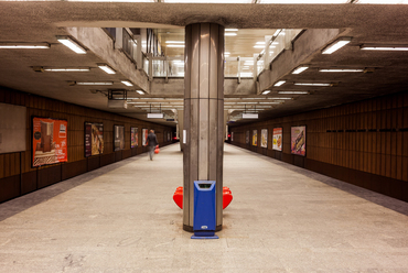 A Lehel téri metróállomás a felújítás előtt – fotó: Danyi Balázs
