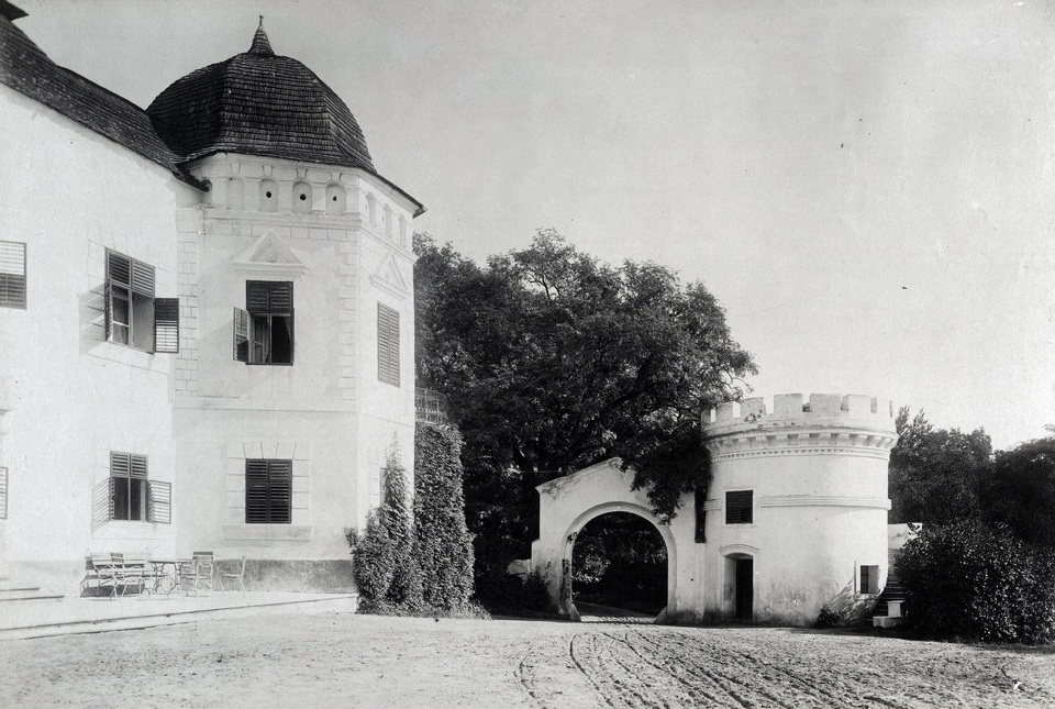 A pácini kastély 1895-1899 között készült felvételen. Forrás: Fortepan / Budapest Főváros Levéltára / Klösz György fényképei