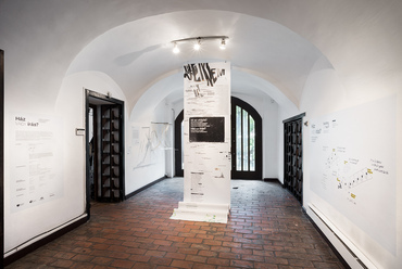 Szántay Zsófia DLA Ház vagy írás? című kiállítása a Budapest Galériában – fotó: Juhász Tamás
