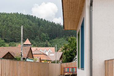 Óvoda Gyergyószárhegyen. Tervező: Larix Stúdió. Fotó: Szigeti Vajk István
