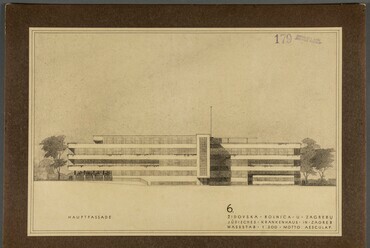 Körner József pályaműve a zágrábi zsidó kórház számára, Budapest, 1930. MÉM MDK Múzeumi Osztály
