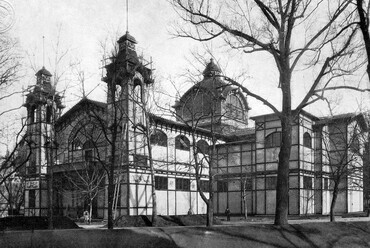 Horvátország központi és ipari pavilonja (Heinzel Alajos) a budapesti Millenniumi Kiállításon, 1896. Fortepan / Pesti Brúnó

