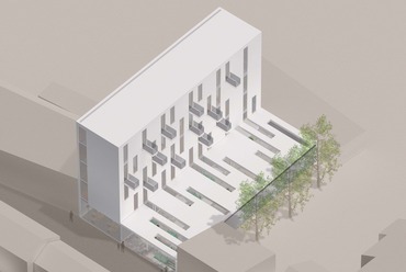 Zsák utcai lakóépület, Budapest – tervező: Szilasi László 
