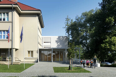 Řevnice-i Általános Iskola bővítése – Az Építész Stúdió győztes pályaműve
