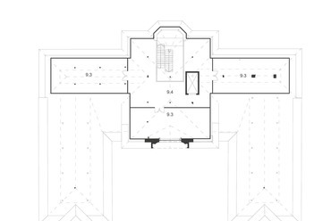 Az Archikon III. díjas terve a Magyar Építészeti Központ és Múzeum pályázatán
