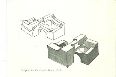 Az emír kapuja, Zaria, Nigéria, 1974-1978 k. (Fekete portfólió)
