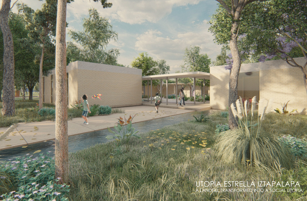 Utopía Estrella Iztapalapa, Mexikóváros, Mexikó – tervező: CANO | VERA Arquitectura – forrás: Holcim Awards