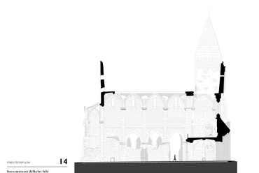 Hortus Contemplationis – Fekete Csilla, Mészáros Nóra és Soltész László terve a Zsámbéki Öregtemplom megújítására kiírt tervpályázaton
