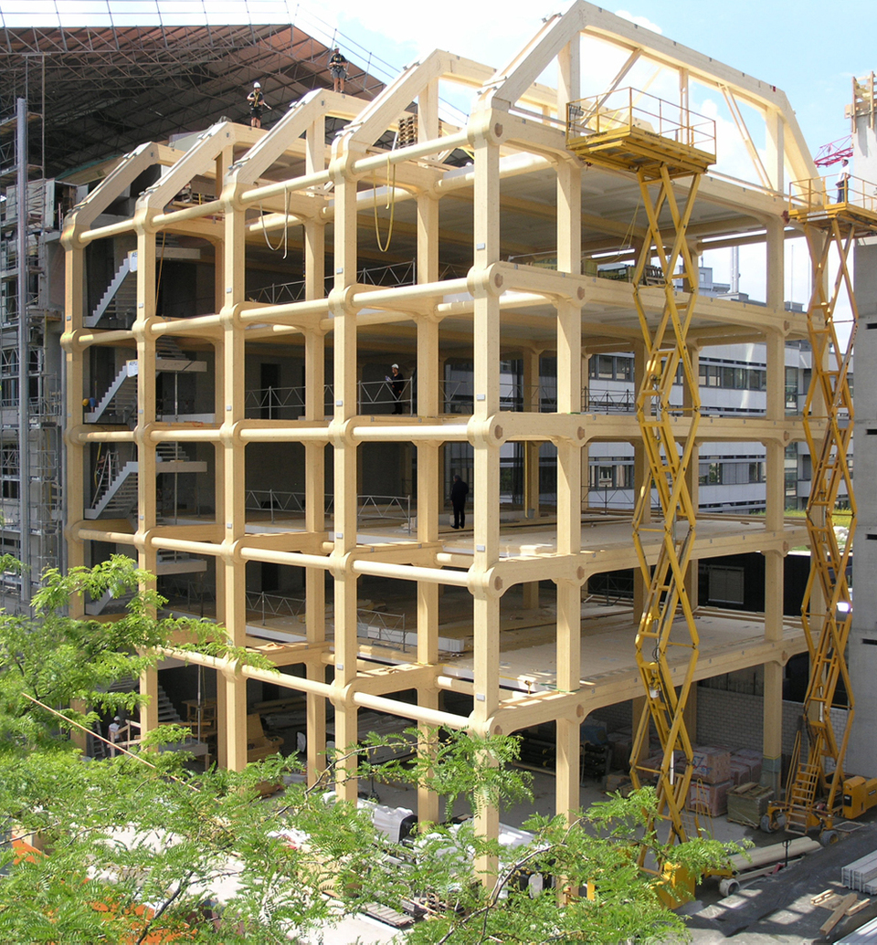 Shigeru Ban: Tamedia New Office Building. 2013. Zurich, Switzerland – fotó: Forgemind Archimedia Flick