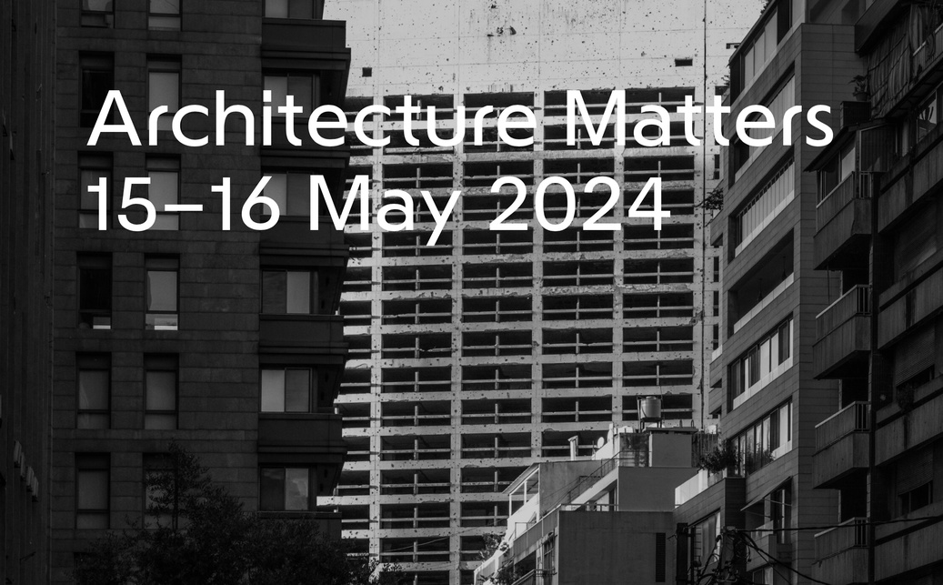 Architecture Matters. Forrás: Architecture Matters
