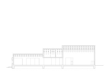 A 3h építésziroda III. díjas terve az esztergomi Sándor-palota felújítására kiírt pályázaton
