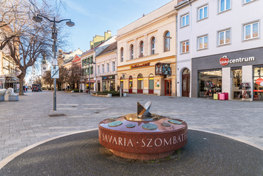 A szombathelyi Fő tér és környéke ma. Fotó: Gulyás Attila
