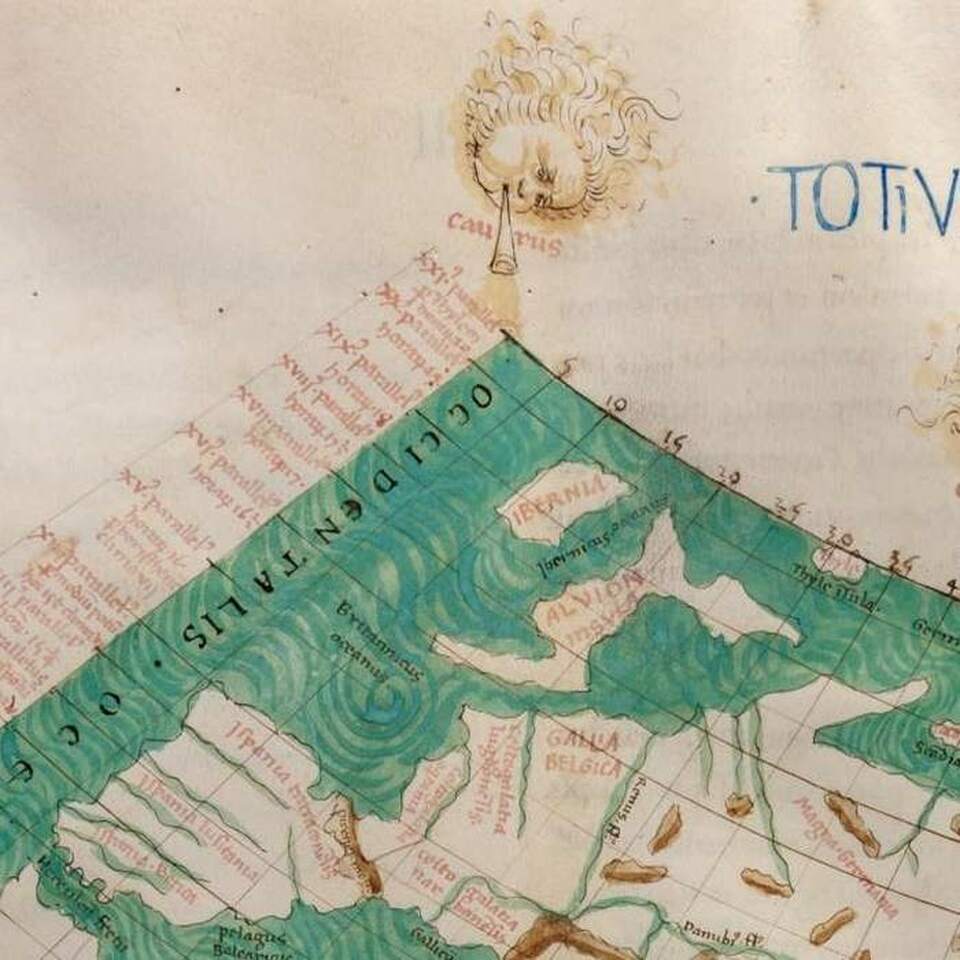Ptolemaeus: Geographiae libri VIII. (1450. körül) corvina.hu